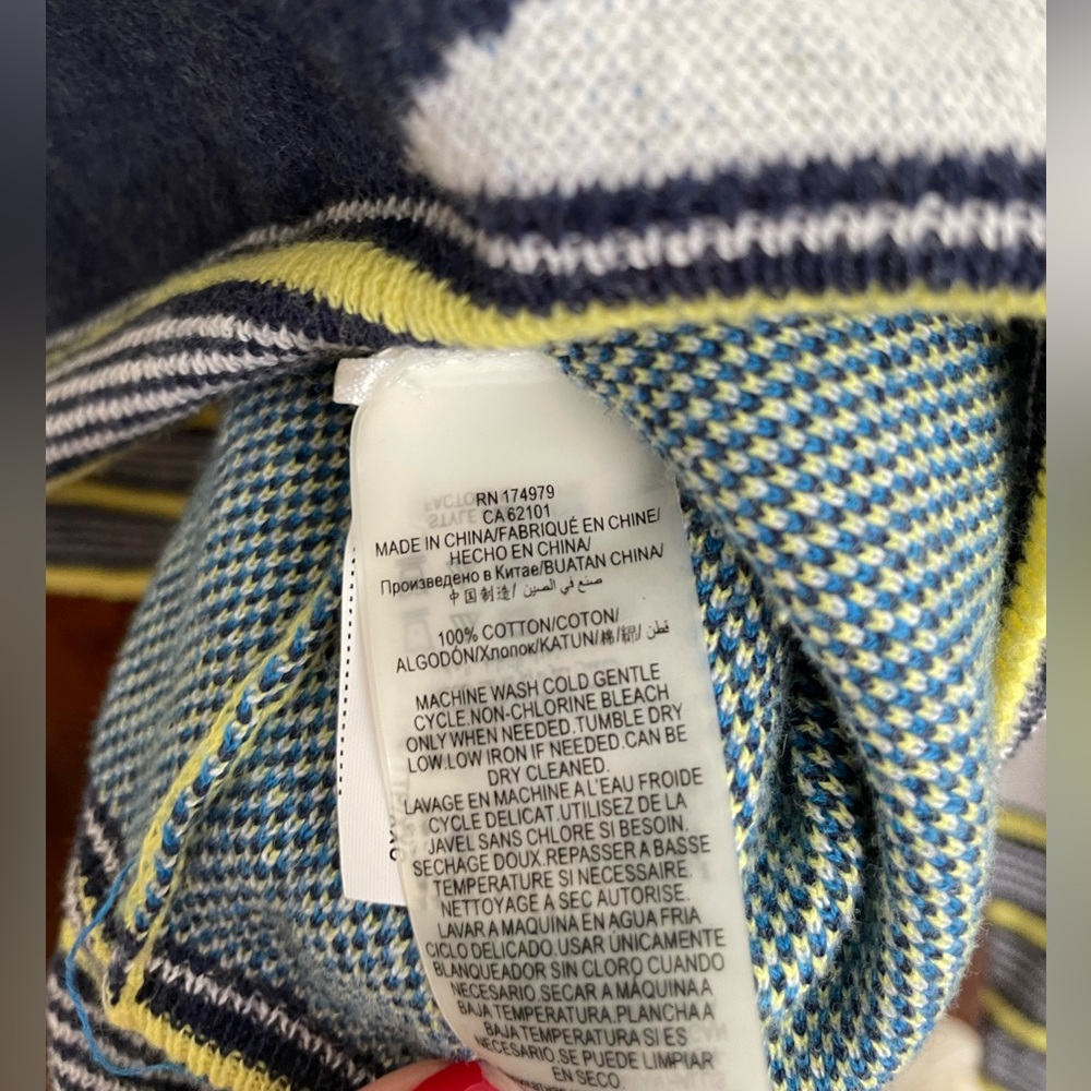 Bcbgeneration Printed Cropped Sweater With Neon C… - image 5